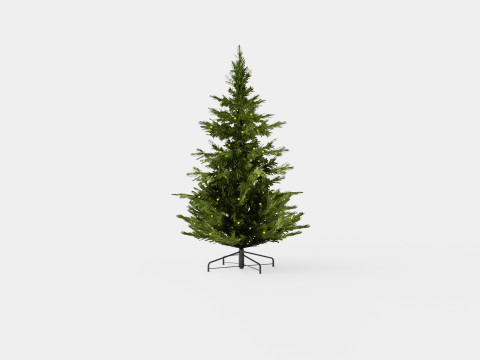Langfjella Artificial Christmas Tree 3D मॉडल