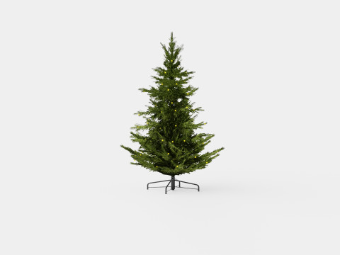 Langfjella Artificial Christmas Tree 3D मॉडल