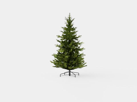 Langfjella Artificial Christmas Tree 3D मॉडल