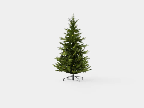 Langfjella Artificial Christmas Tree 3D Model