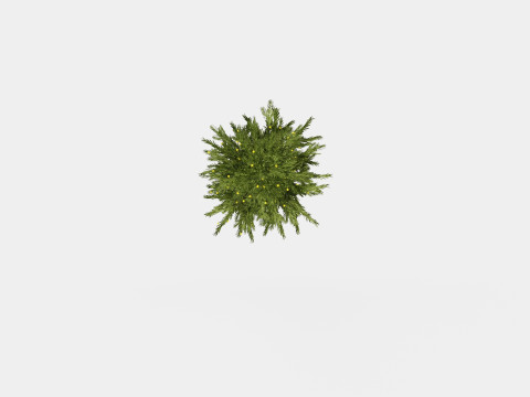 Langfjella Artificial Christmas Tree 3D मॉडल