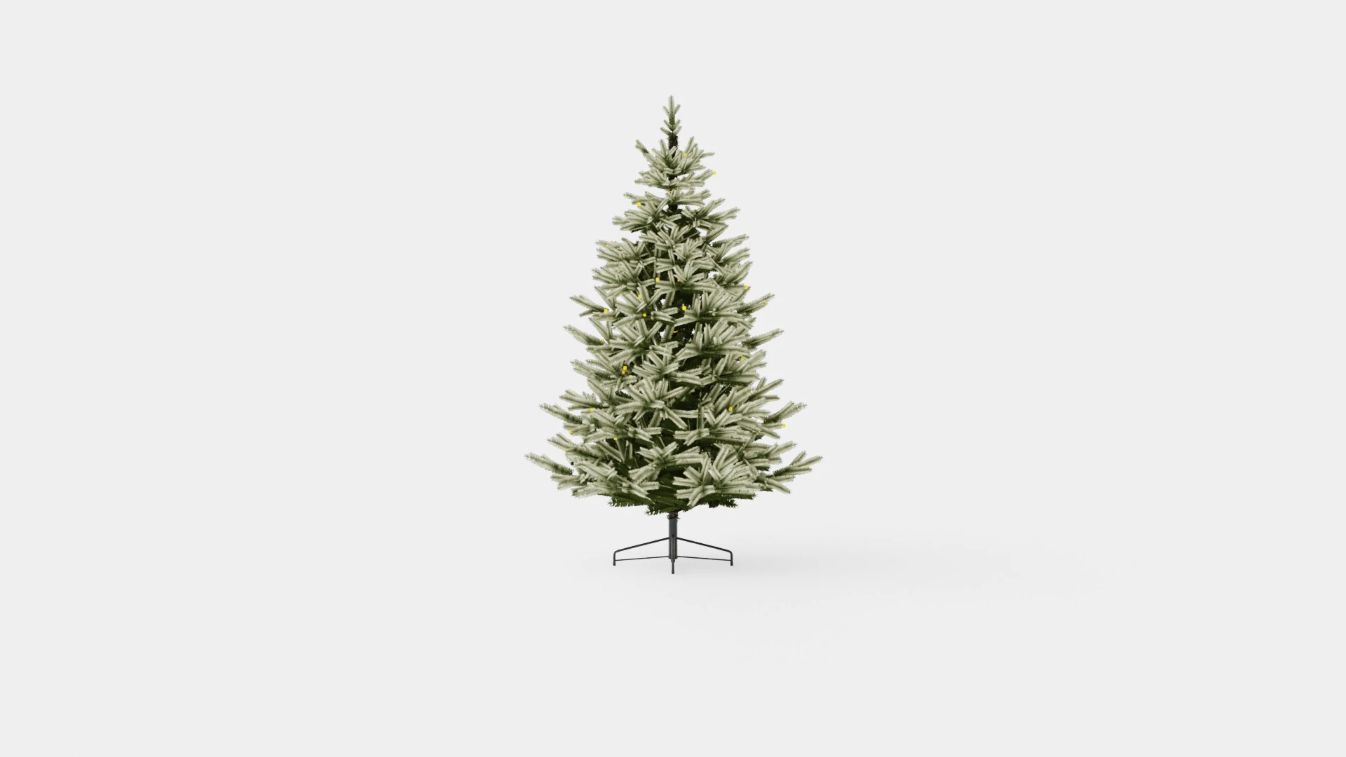 Langfjella Artificial Christmas Tree 3D Model .c4d .max .obj .3ds .fbx .stl .blend