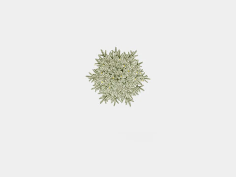 Langfjella Artificial Christmas Tree 3D Model