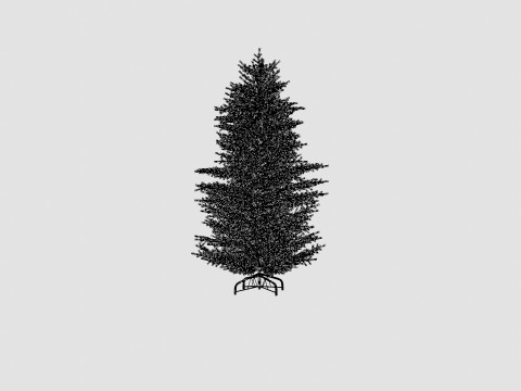 Langfjella Artificial Christmas Tree Modelo 3D