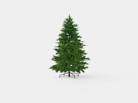 ウヴダル人工クリスマスツリー 3Dモデル