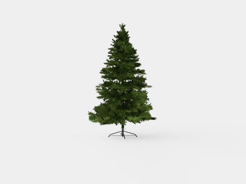 Hurdal Artificial Christmas Tree 3D Model