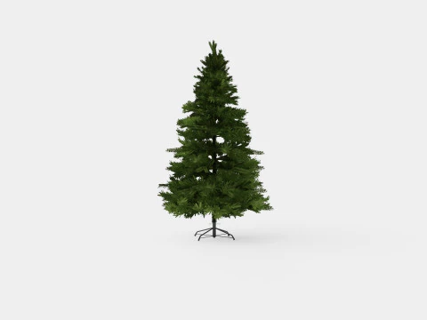 Hurdal Artificial Christmas Tree 3D Model