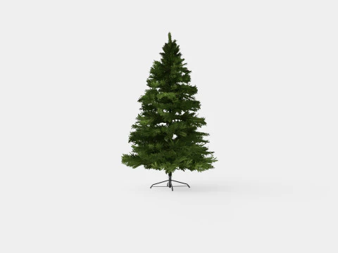 Hurdal Artificial Christmas Tree 3D Model