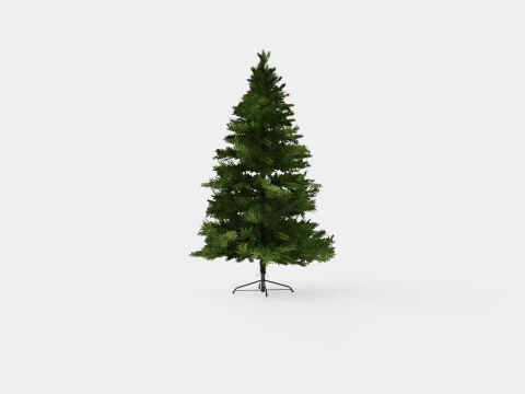 Hurdal Artificial Christmas Tree 3D Model