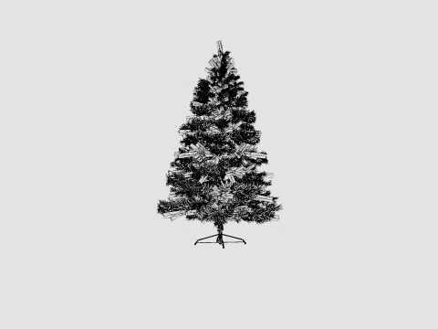 Hurdal Artificial Christmas Tree 3D Model