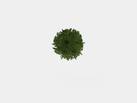 Hurdal Artificial Christmas Tree 3D Model