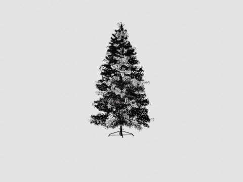 Hurdal Artificial Christmas Tree Modelo 3D