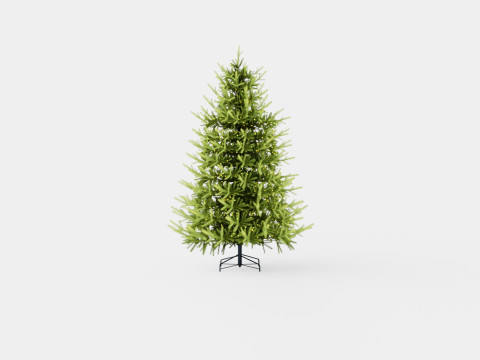 Glittertind Christmas Tree Modelo 3D
