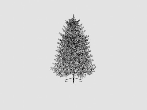 Glittertind Christmas Tree Modelo 3D