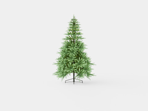 Hafjell PE Christmas Tree 3D 模型
