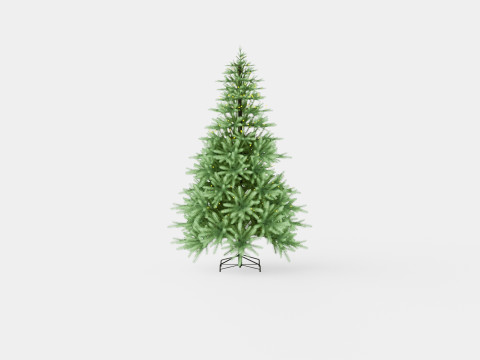 Hafjell PE Christmas Tree 3D 模型