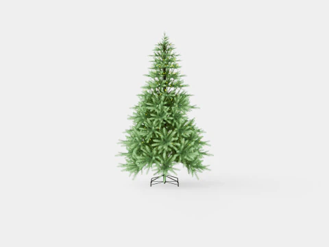 Hafjell PE Christmas Tree 3D Model