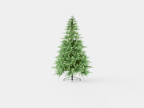 Hafjell PE Christmas Tree 3D 模型
