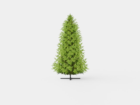 New Langfjella Christmas Tree 3D मॉडल