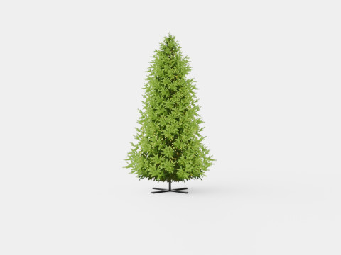 New Langfjella Christmas Tree 3D Model