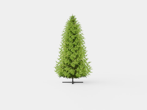 New Langfjella Christmas Tree 3D Model
