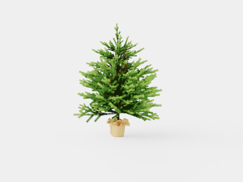 Mini Christmas Tree 3D मॉडल