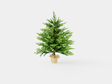 Mini Christmas Tree 3D Model