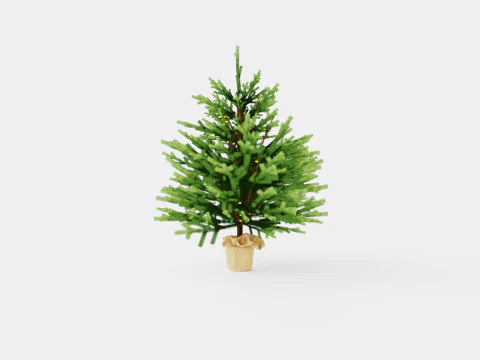 Mini Christmas Tree 3D Model