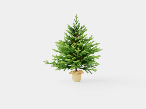 Mini Christmas Tree 3D Model