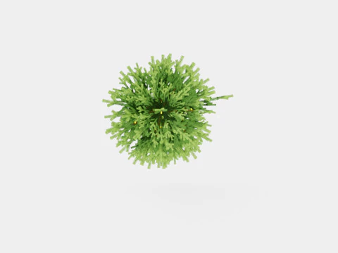 Mini Christmas Tree 3D Model
