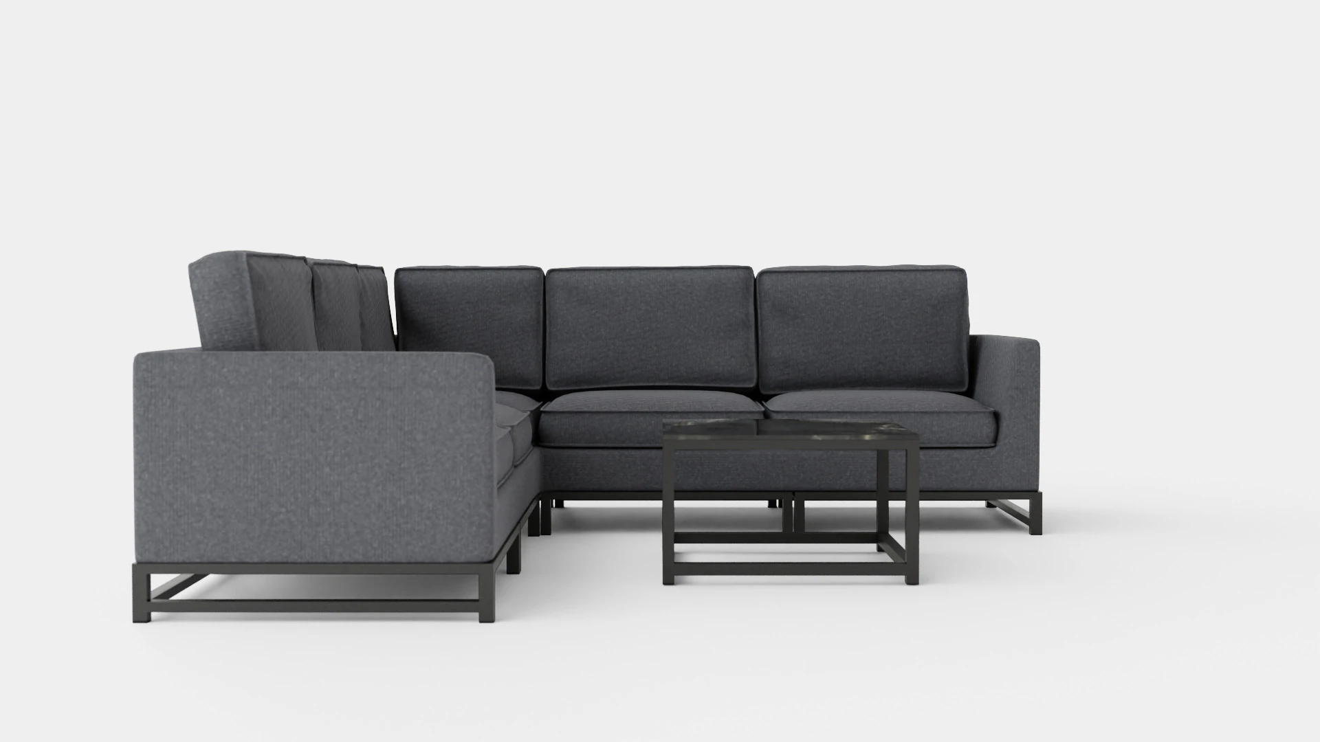 Adelshamn Lounge Set 3D Model .c4d .max .obj .3ds .fbx .stl .blend 
