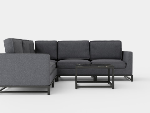 Adelshamn Lounge Set 3D Model