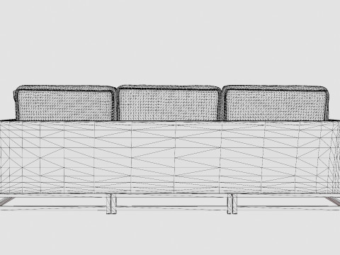 Adelshamn Lounge Set 3Dモデル