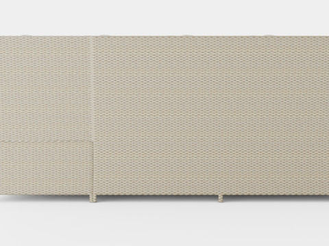 Alicante Corner Set Sand 3D Model