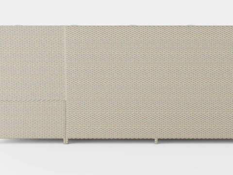 Alicante Corner Set Sand 3D Model