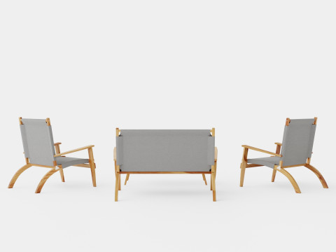 Allos Sofa Set Modelo 3D