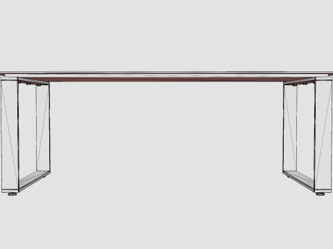 Almeria Dining Table Model 3D