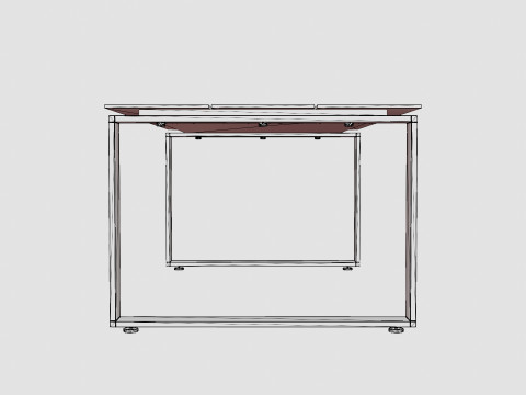 Almeria Dining Table Model 3D
