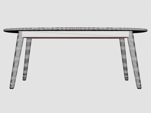 Ameland Rope Table Modello 3D