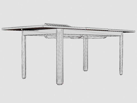 Ammi Dining Table Modello 3D