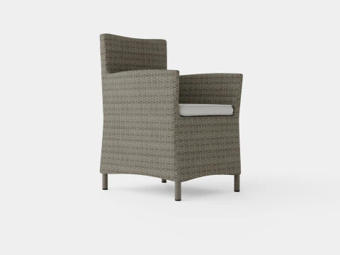 Aruba Chair Incl Cushion 3D Model
