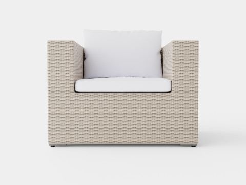 Asker Lounge Chair Model 3D