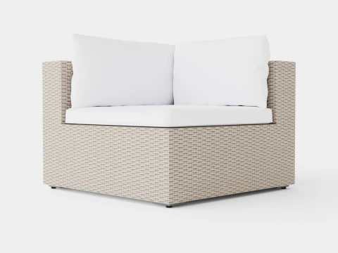 Asker Lounge K&ouml;şe Sandalye 3D Model