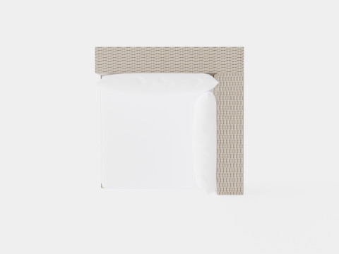 Asker Lounge Corner Chair Model 3D