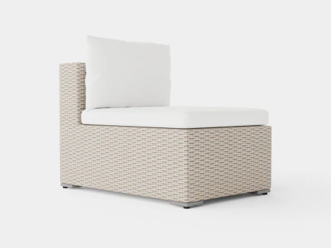 Asker 라운지 미드 체어 3D 모델