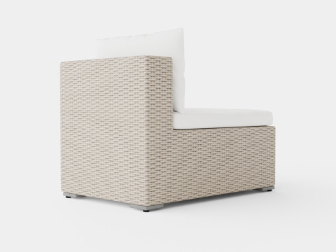Asker Lounge Mid Chair Model 3D