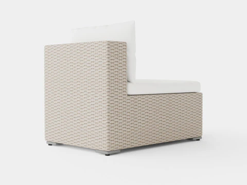 Asker Lounge Mid Chair 3D Model