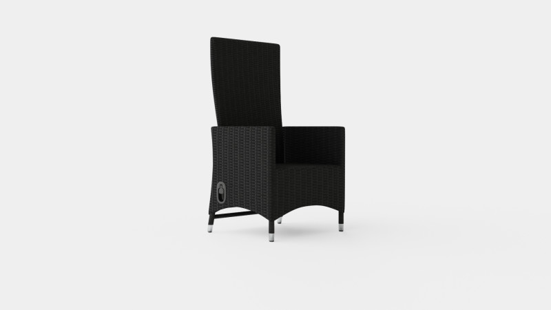 Atlanta Dining Chair 3D Model .c4d .max .obj .3ds .fbx .stl .blend 