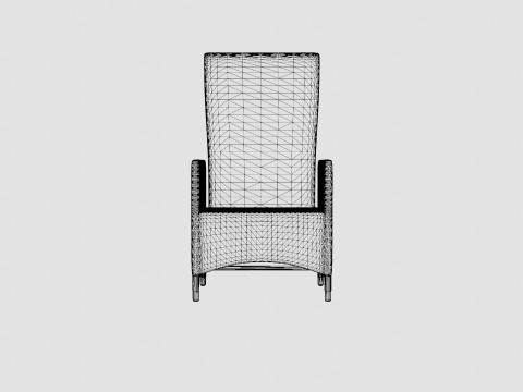 Atlanta Dining Chair 3D Model