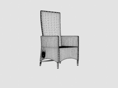 Atlanta Dining Chair 3D Model